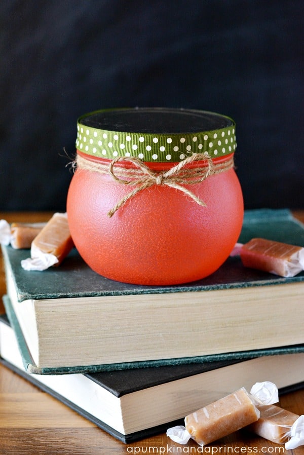 apple gift jar