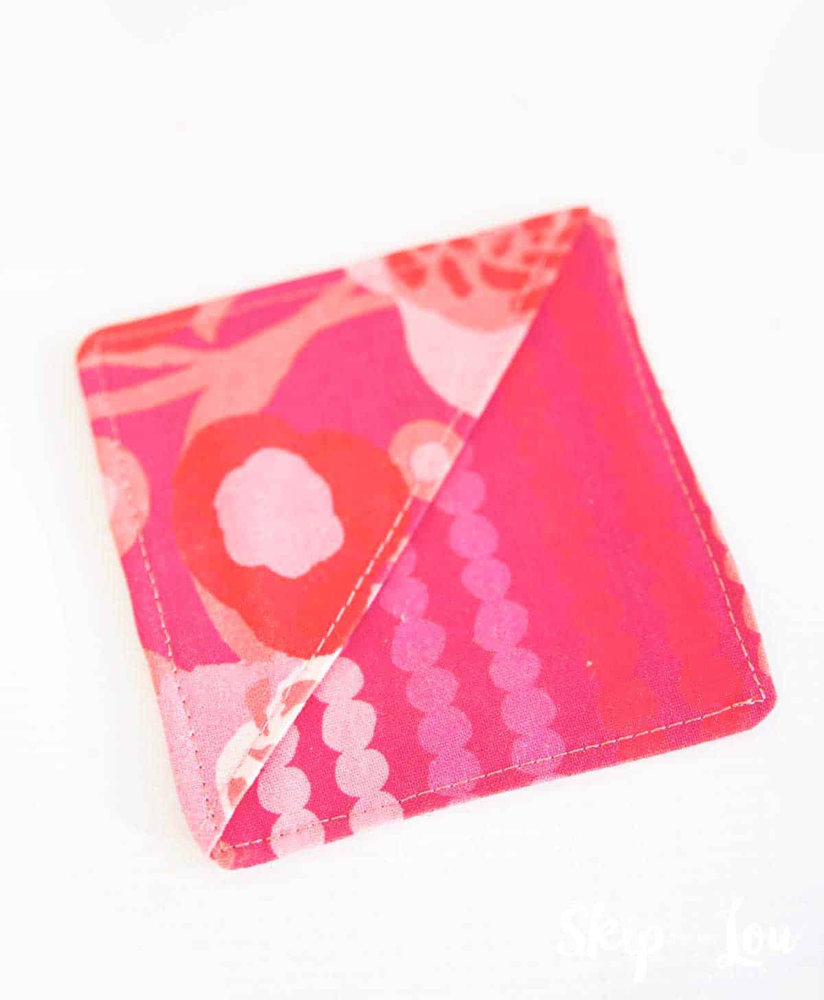 fabric corner bookmark