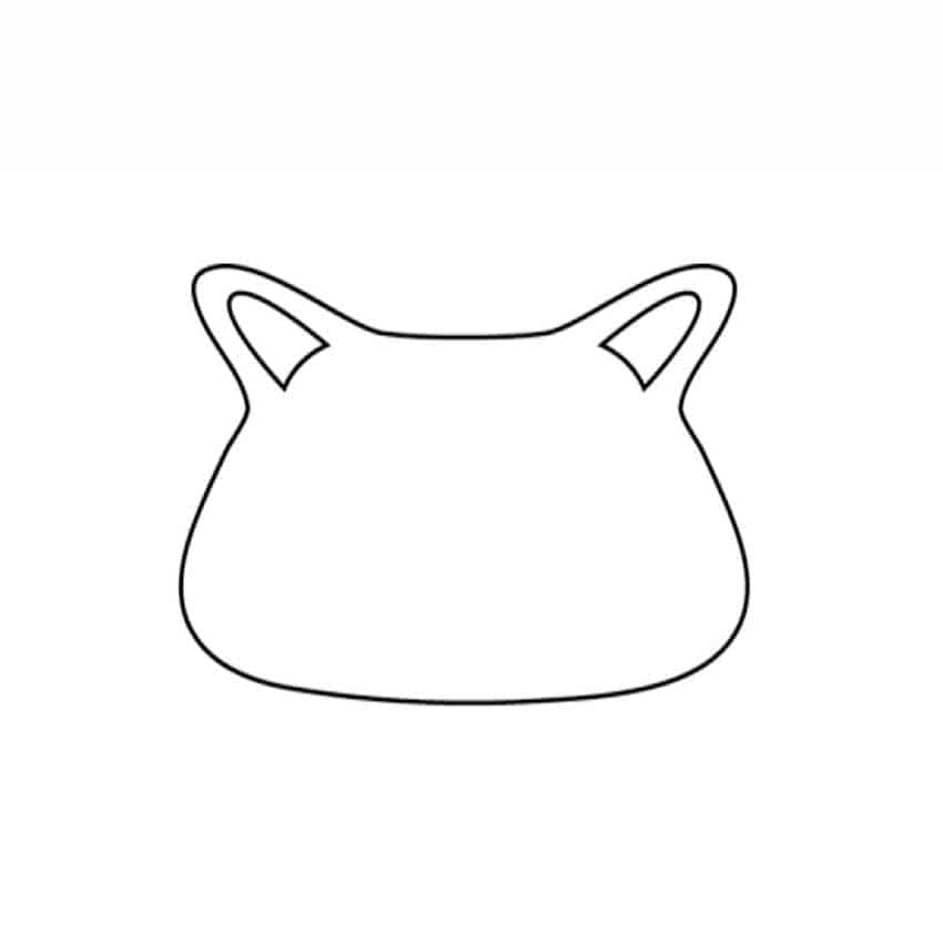 draw owl head