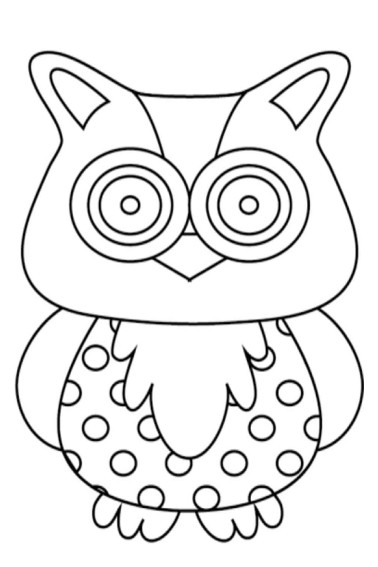 owl drawing