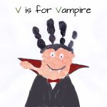 vampire handprint