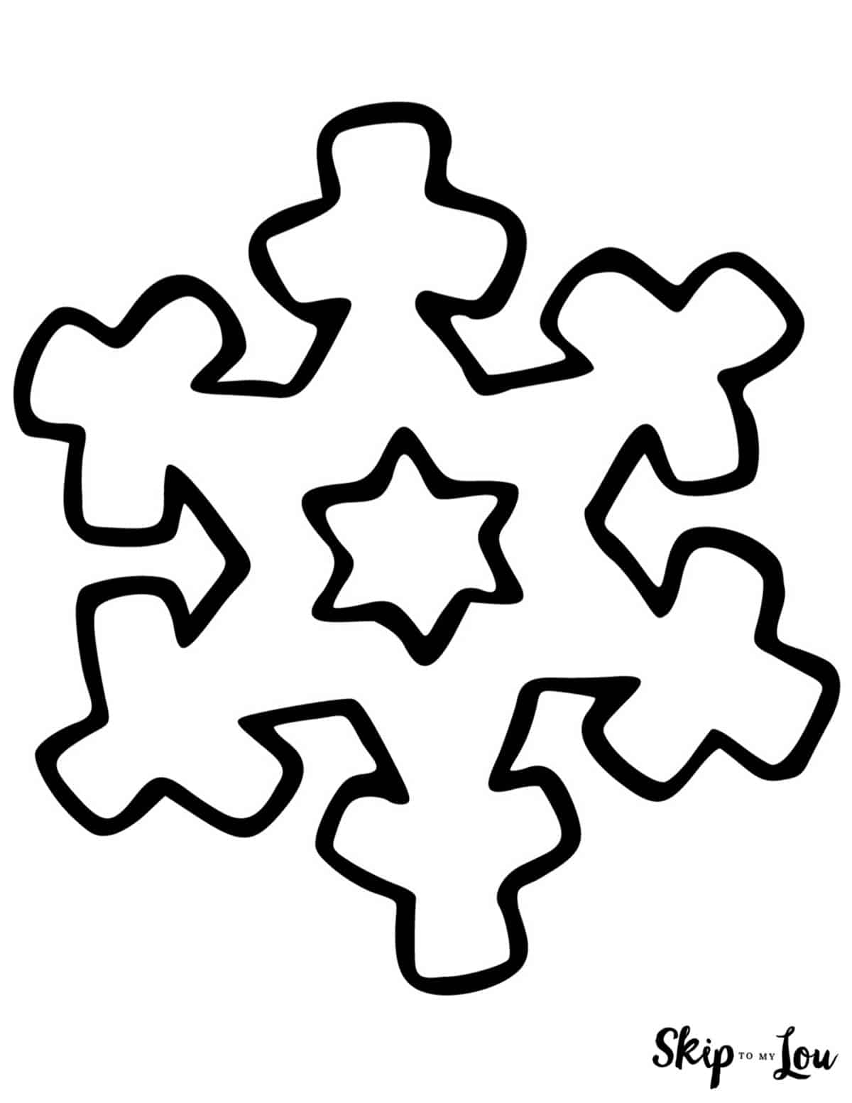 Snowflake Coloring Pages | Skip To My Lou