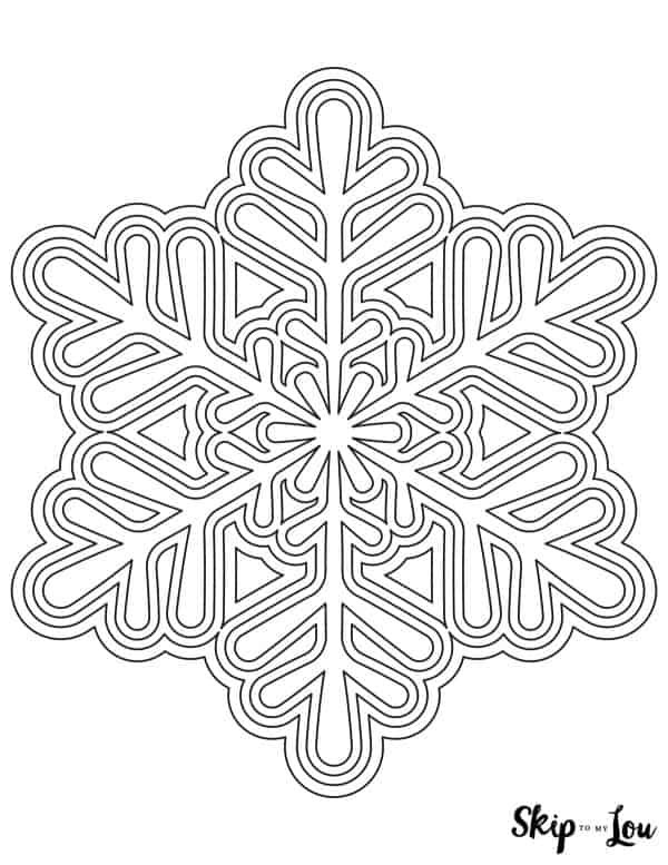 elaborate snowflake