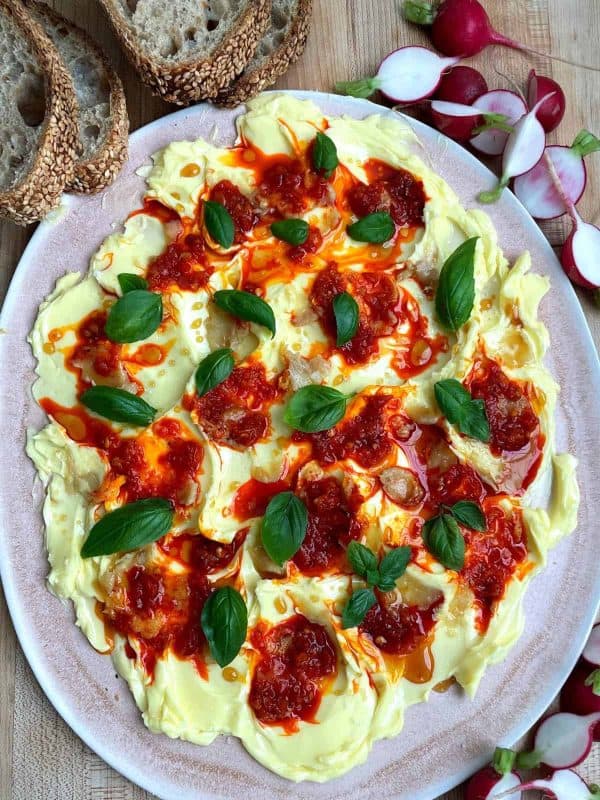 sweet and salty butter board