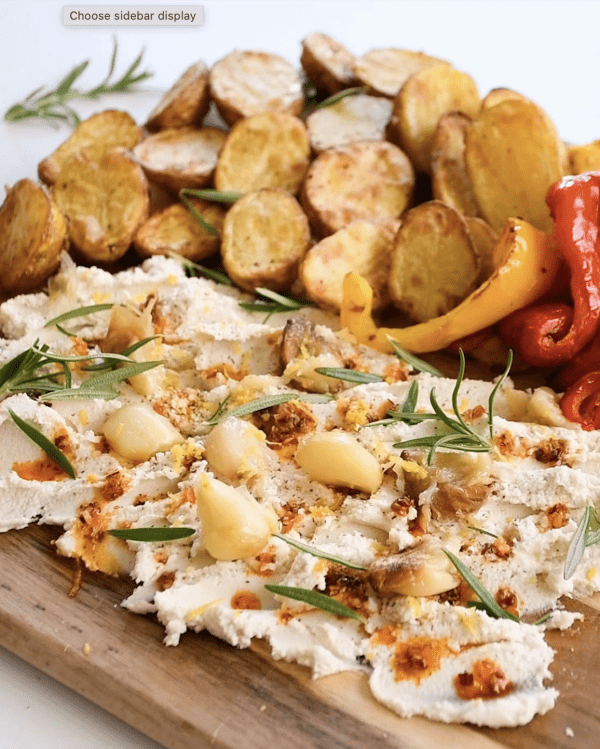dairy free butter board
