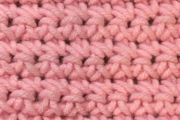 single stitch crochet pattern by Skip to my Lou in pink
