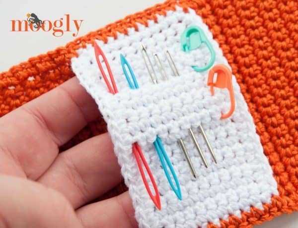 crochet needle case with needles skip to my lou 