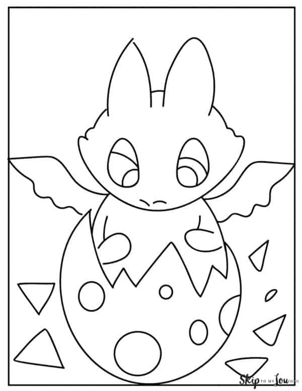 dragon in egg