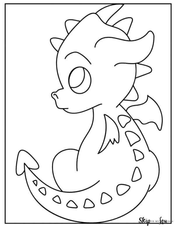 back of dragon