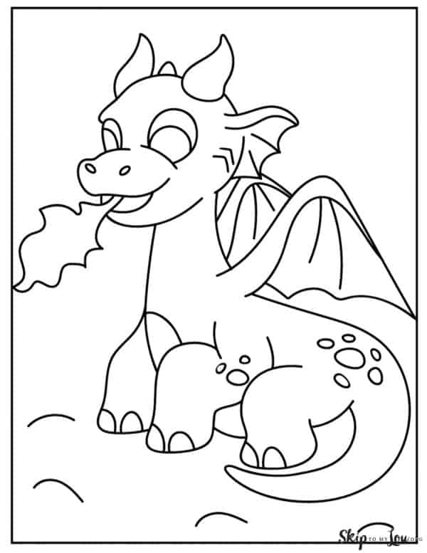 fire breathing dragon