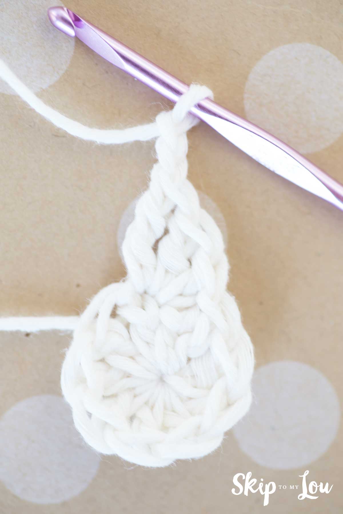 chain two crochet star