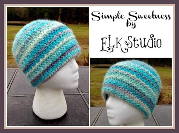 crochet beanie skip to my lou