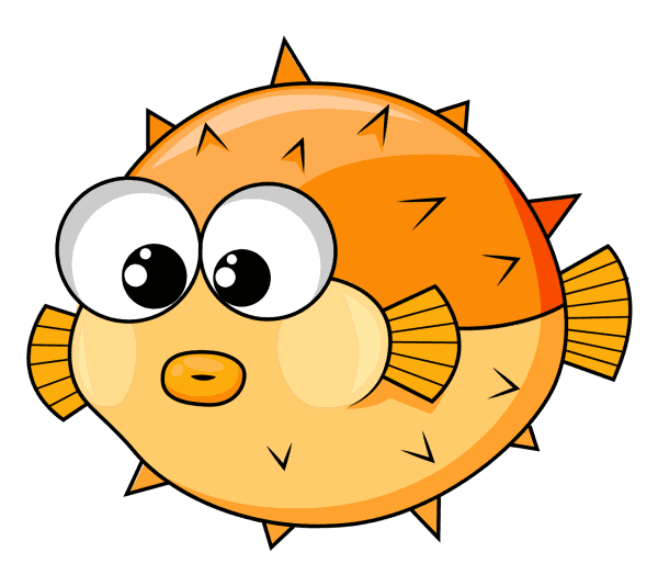 silly puffer fish