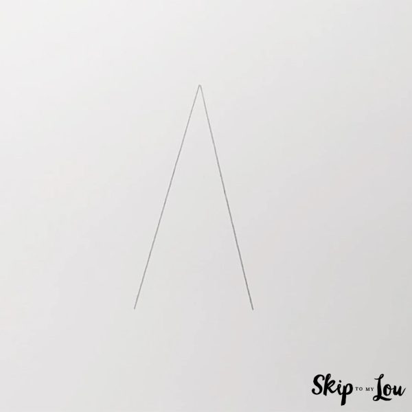 how to draw a star skip to my lou tutorial step 1 showing 