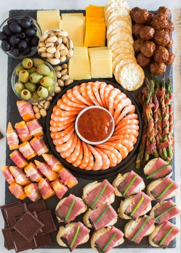 New Year's Eve Charcuterie board recipe-family fresh meals