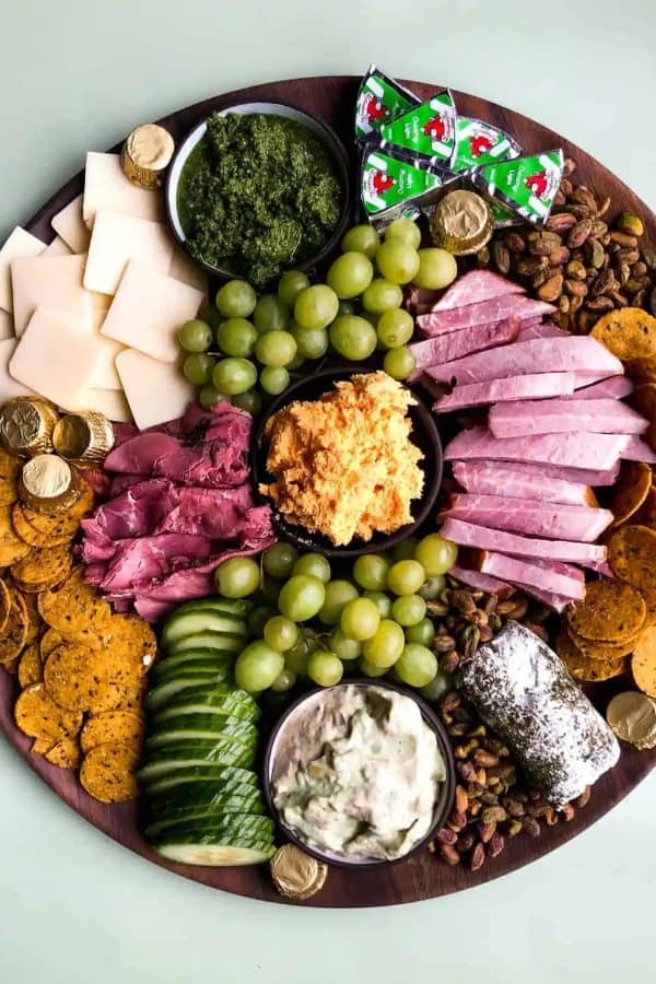 st. patrick's day charcuterie board recipe-reluctant entertainer