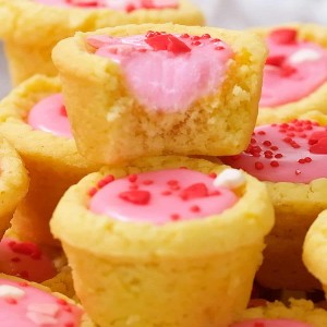 sugar cookie cups