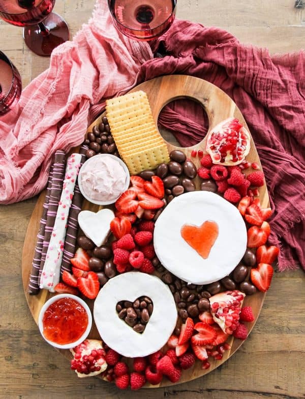 valentine's day charcuterie board recipes- a pretty life in the suburbs
