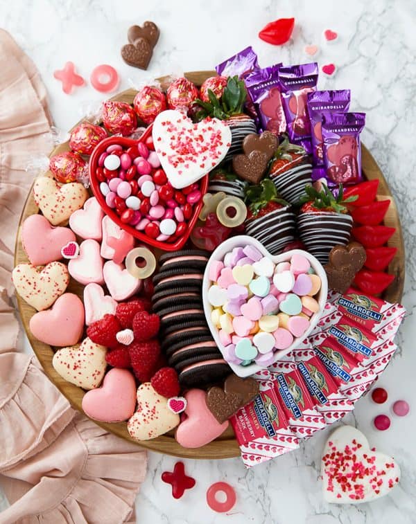 valentine's day charcuterie board recipes- A pumpkin and a princess
