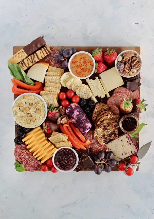 valentine's day charcuterie board recipes- cheerful choices