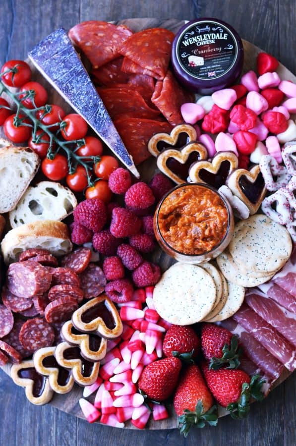 valentine's day charcuterie board recipes- four seasons of autumn