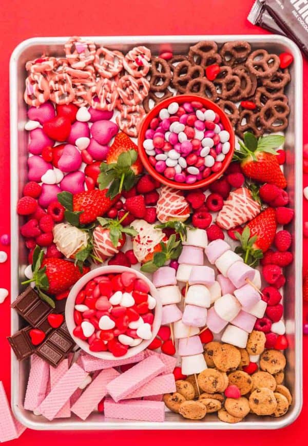 valentine's day charcuterie board recipes- Little Sunny Kitchen
