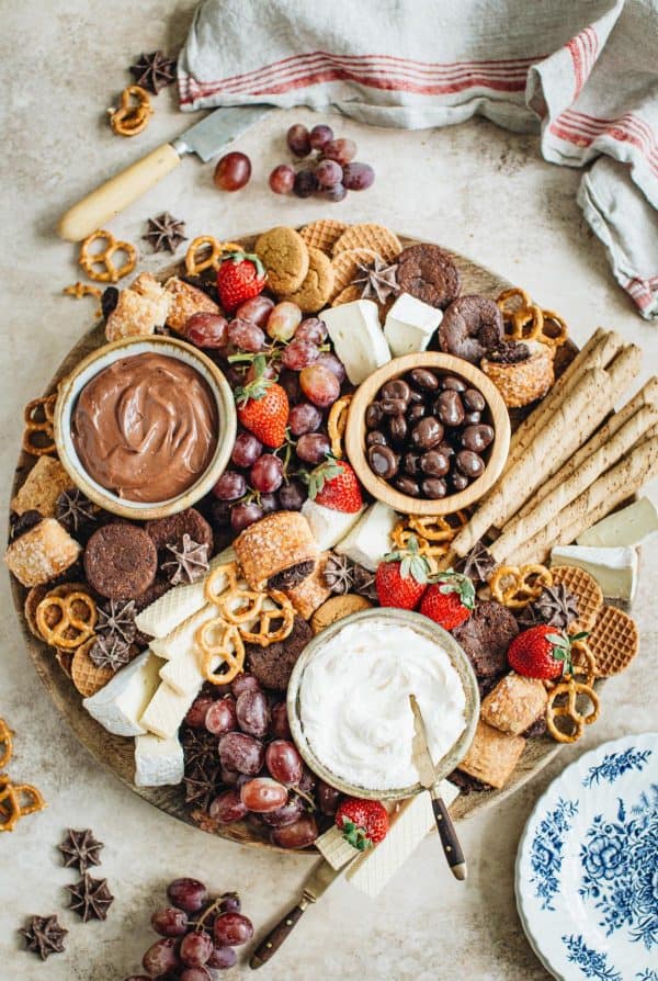 chocolate charcuterie board ideas-aimee mars living