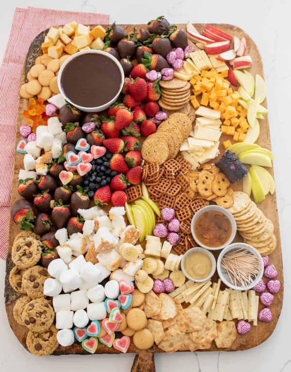 chocolate charcuterie board ideas-bless this mess