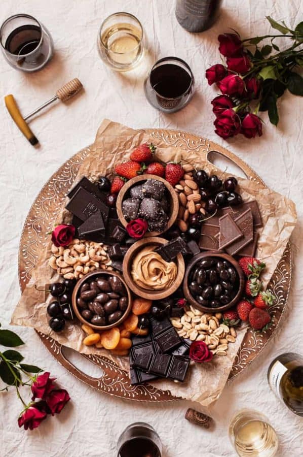 chocolate charcuterie board ideas-Celebrations at home