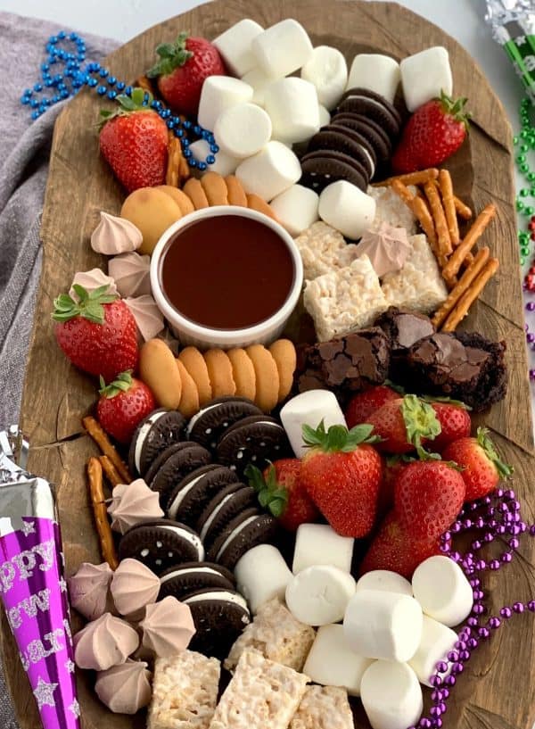 chocolate charcuterie board ideas-eating gluten and dairy free