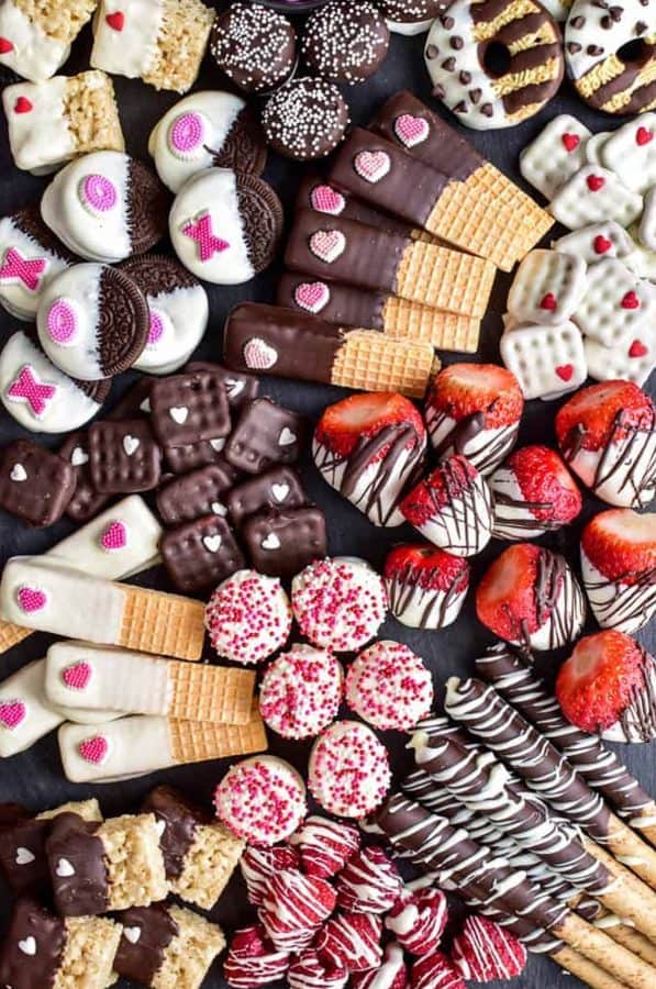 chocolate charcuterie board ideas-lemon tree dwelling