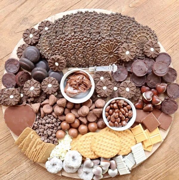 chocolate charcuterie board ideas-my sweet savannah