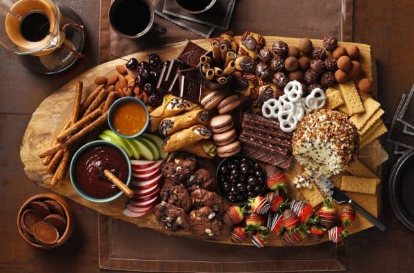 chocolate charcuterie board ideas-taste of home