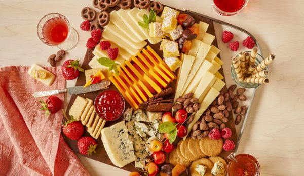 spring charcuterie board recipes-wisconsin cheese