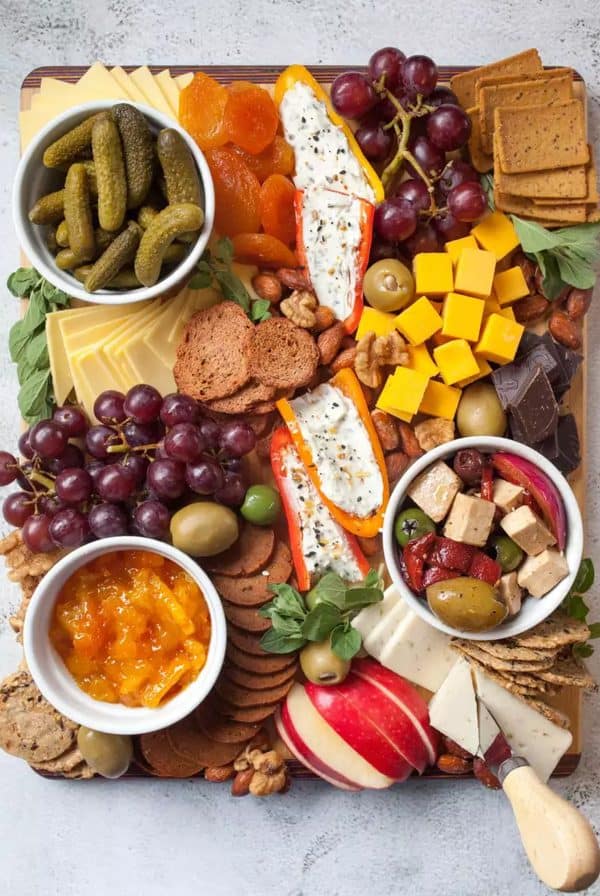 vegan charcuterie board recipes-better homes and gardens