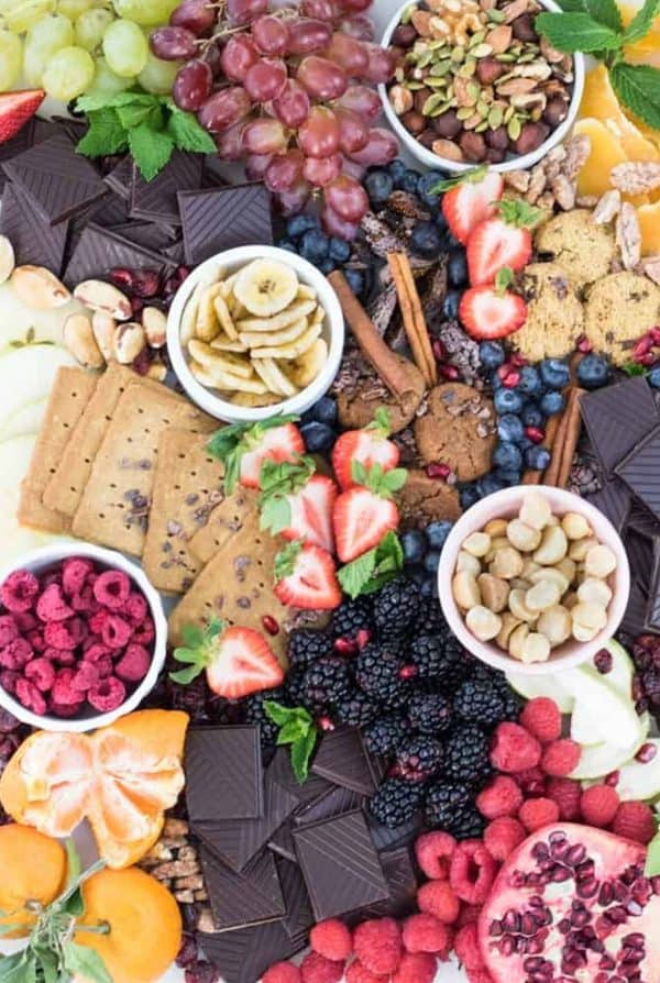 vegan charcuterie board recipes-eating by elaine