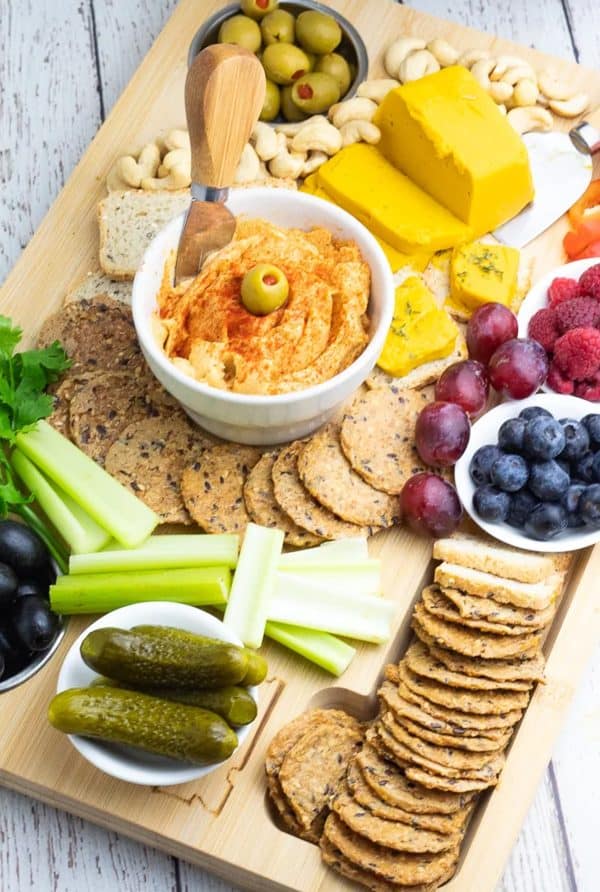 vegan charcuterie board recipes-eatplant