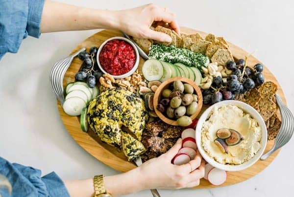 vegan charcuterie board recipes-fitliving eats