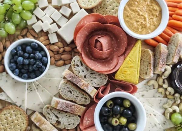 vegan charcuterie board recipes-food talk daily