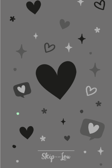black heart wallpaper