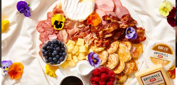 breakfast board from Dietz 7 Watson gives you a great meat charcuterie board idea.