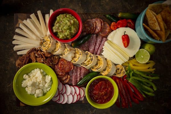 Mexican Charcuterie Board Ideas-azteca foods