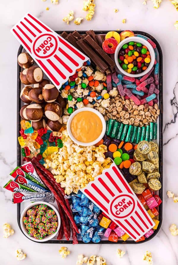 movie night charcuterie board recipe-buns in my oven