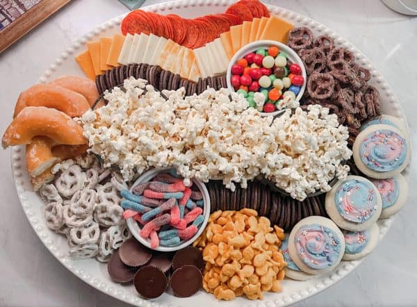 movie night charcuterie board recipe-most average mama