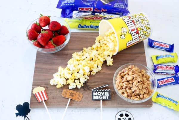 movie night charcuterie board recipe-simply clarke