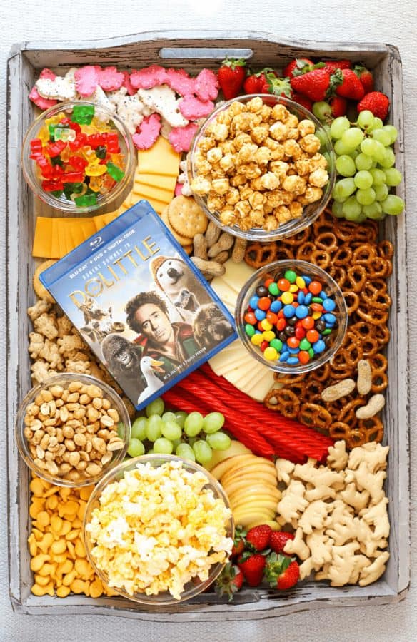 movie night charcuterie board recipe-simply made recipes