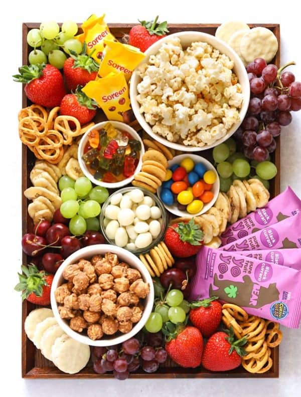 movie night charcuterie board recipe-taming twins