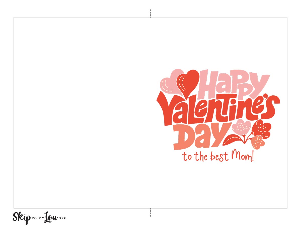 free printable card for mom
