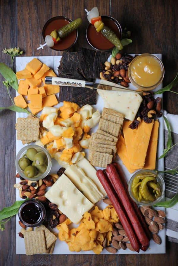 brunch charcuterie board ideas-stout
