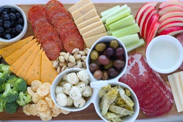 brunch charcuterie board ideas-whole lotta yum